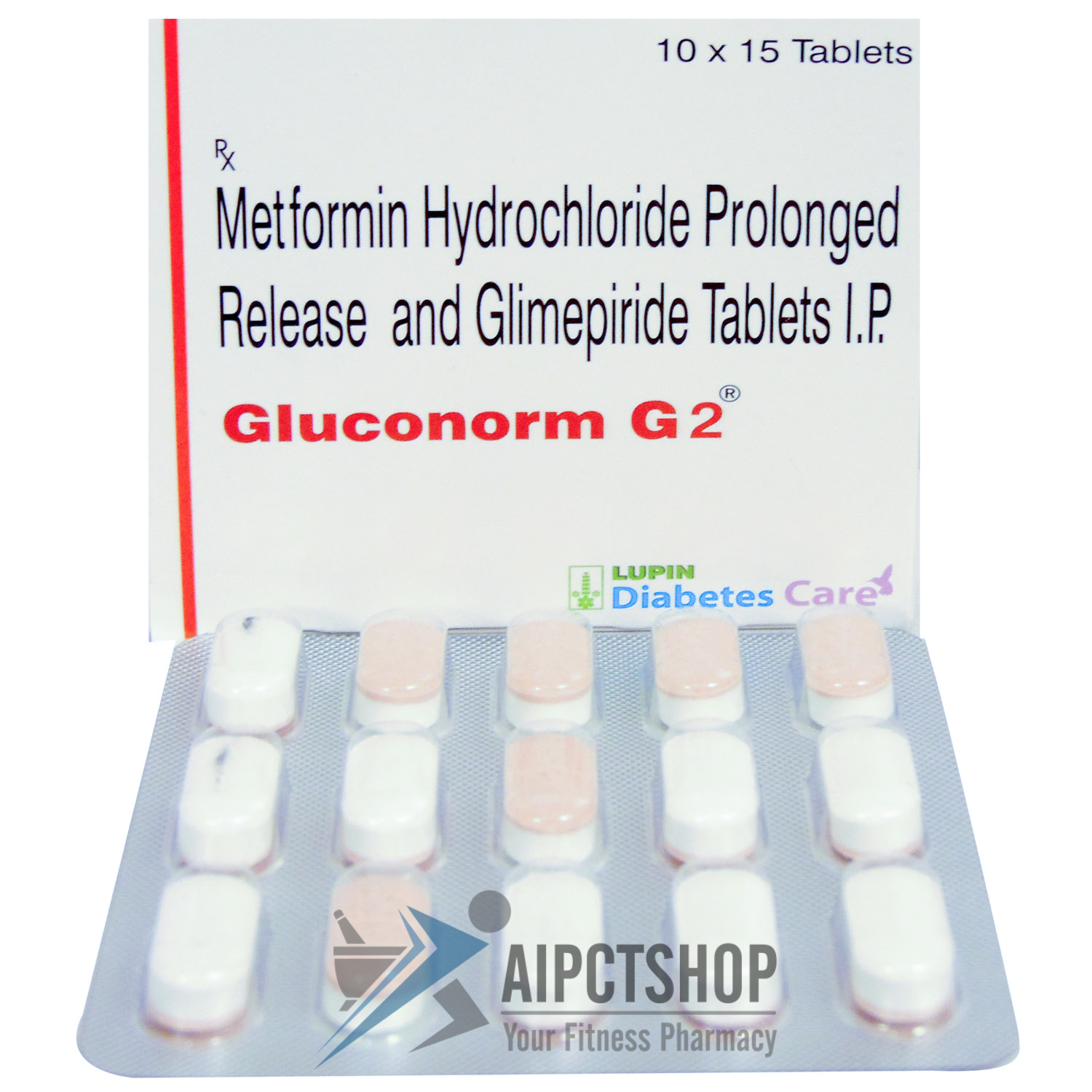 Buy Gluconorm Glimepride And Metformin 150 Tab Online Aipctshop Com