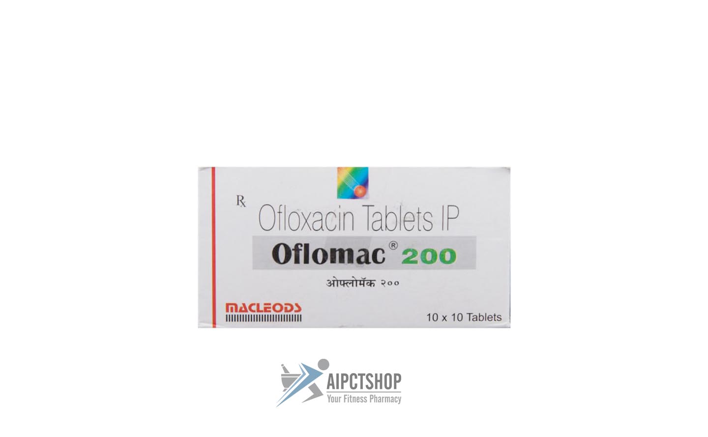 Buy Oflomac (Ofloxacin) 200 mg 100 tablets online