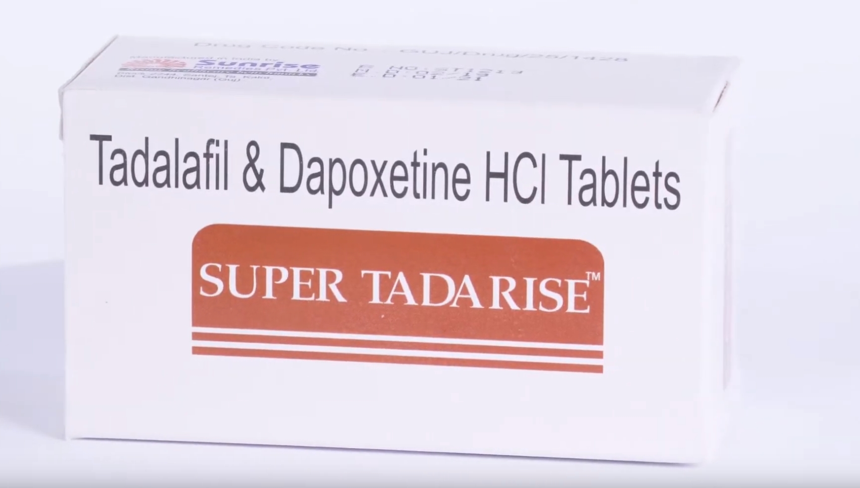 Buy Super Tadarise (Tadalafil \/ Dapoxetine) 10 pill online - aipctshop.com