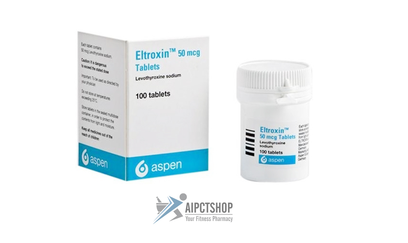 Buy Eltroxin Levothyroxine 50 Mcg 100 Tablets Online Aipctshop Com