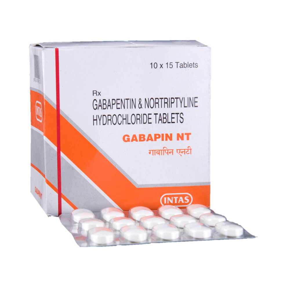 Buy Gabapin NT (Gabapentin Nortriptyline) 150 tab online - aipctshop.com