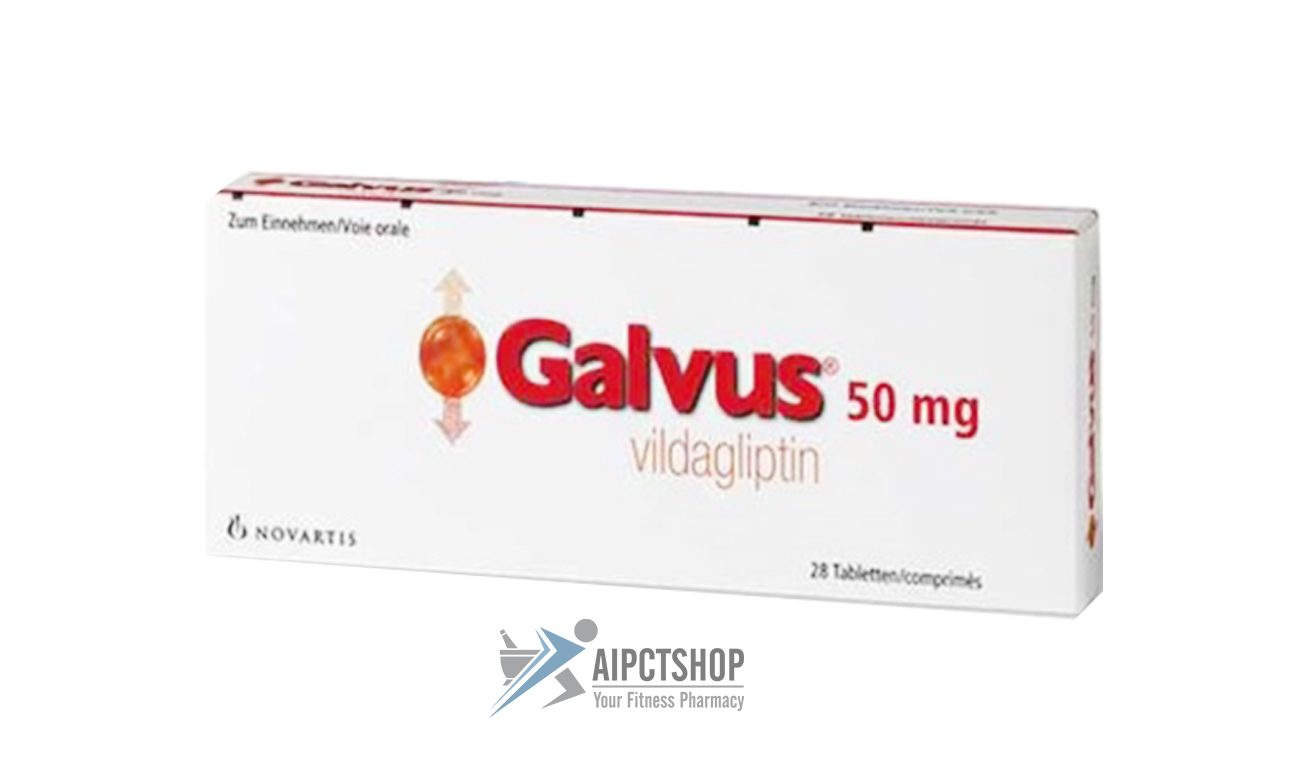 Buy Galvus (Vidagliptin) 50 mg 28 tablets online - aipctshop.com