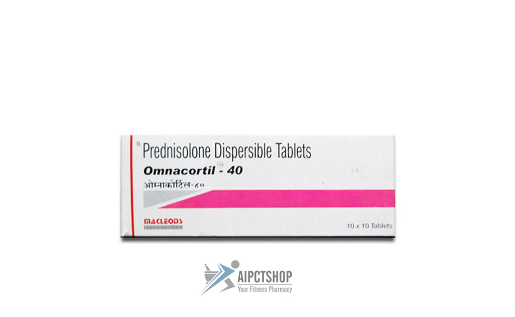 Buy Omnacortil (Prednisolone) 40 mg 100 tablet online