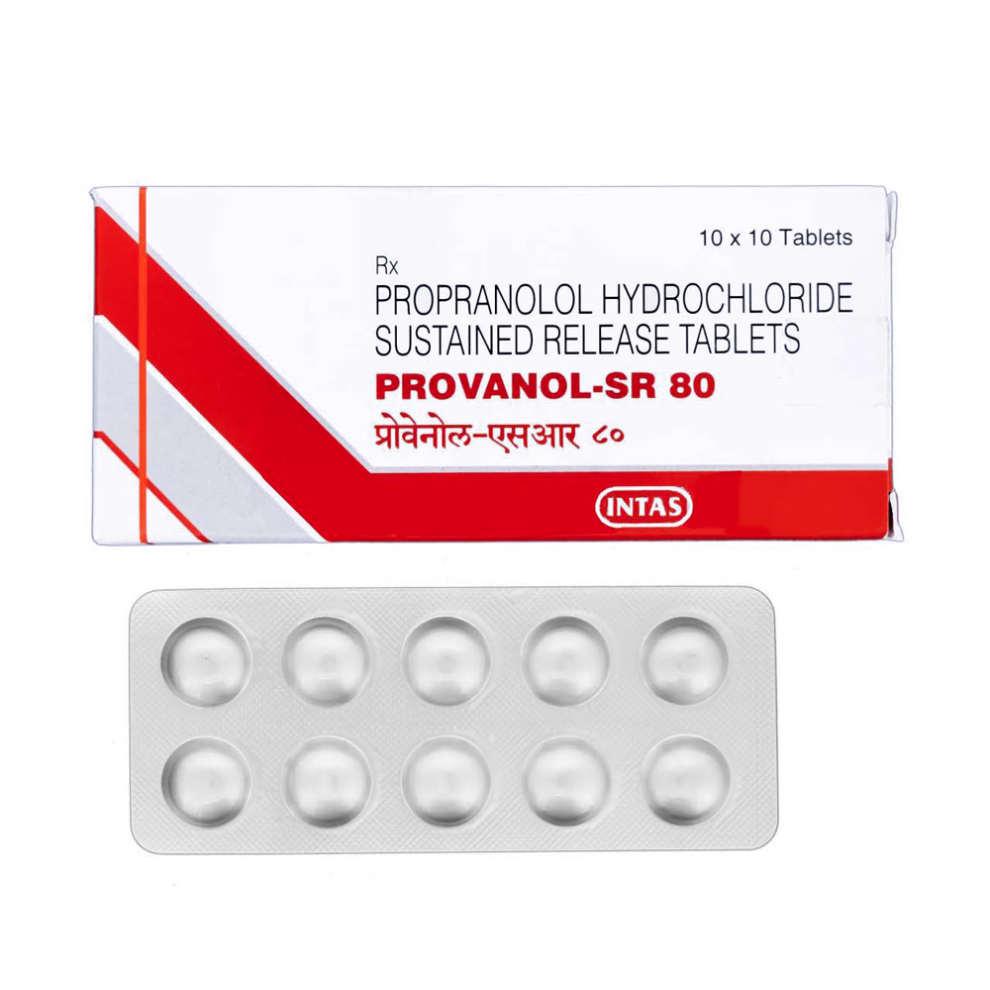 Buy Provonal SR (Propranolol) 80 mg 100 tablets online - aipctshop.com