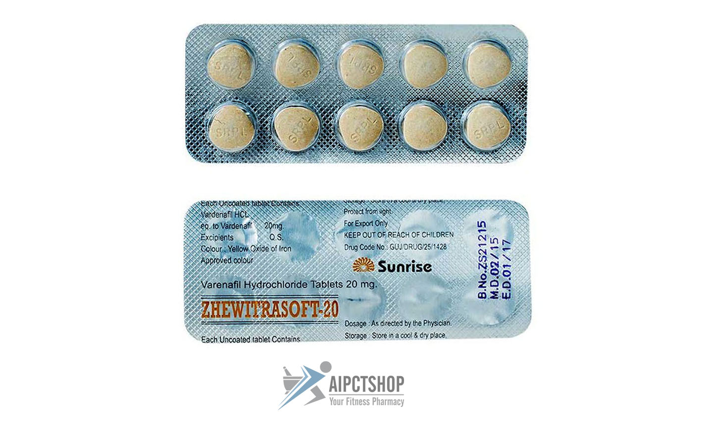 Vardenafil tablets 20