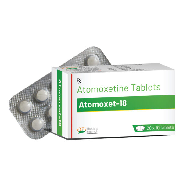 Atomoxetine 18 mg Tablet (Atomoxet 18) – 10 Tablets