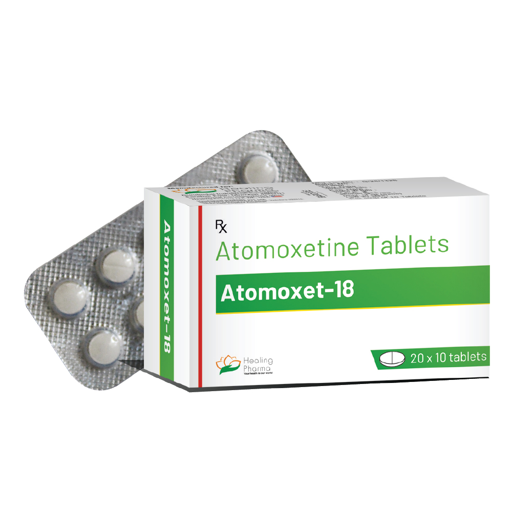 Atomoxetine 18 mg Tablet (Atomoxet 18) – 10 Tablets - Aipctshop