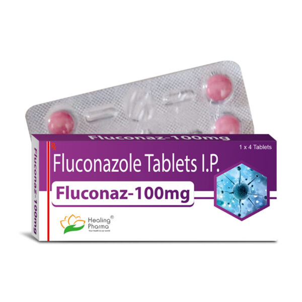 Fluconazole 100mg (Fluconaz 100) - 4 Tablets