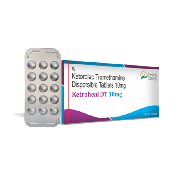 Ketorolac 10mg DT (Ketroheal 10 DT) - 15 Tablets