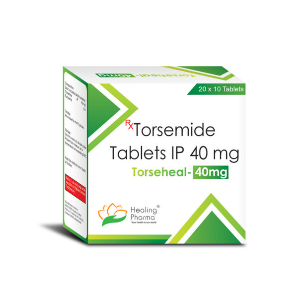 Torsemide 40mg (Torseheal 40) - 10 Tablets