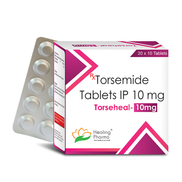 Torsemide 10 mg Tablet (Torseheal 10) - 10 Tablets