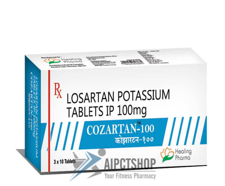Buy Cozartan (Losartan) 100 mg 10 tablets online