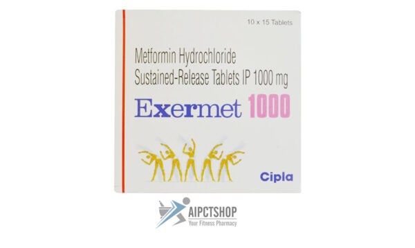 EXERMET (Glucophage XR)1000?mg - 150 tablet