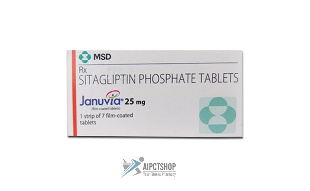 Buy Januvia (Sitagliptin) 25 mg 7 tablets online