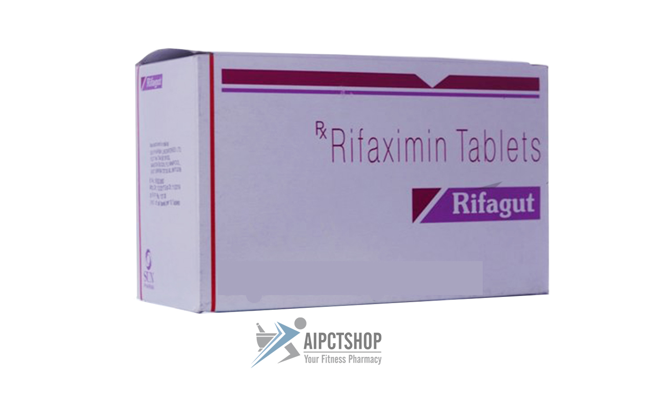 Buy Rifagut (Rifaximin) 200 mg 100 tablets online - aipctshop.com