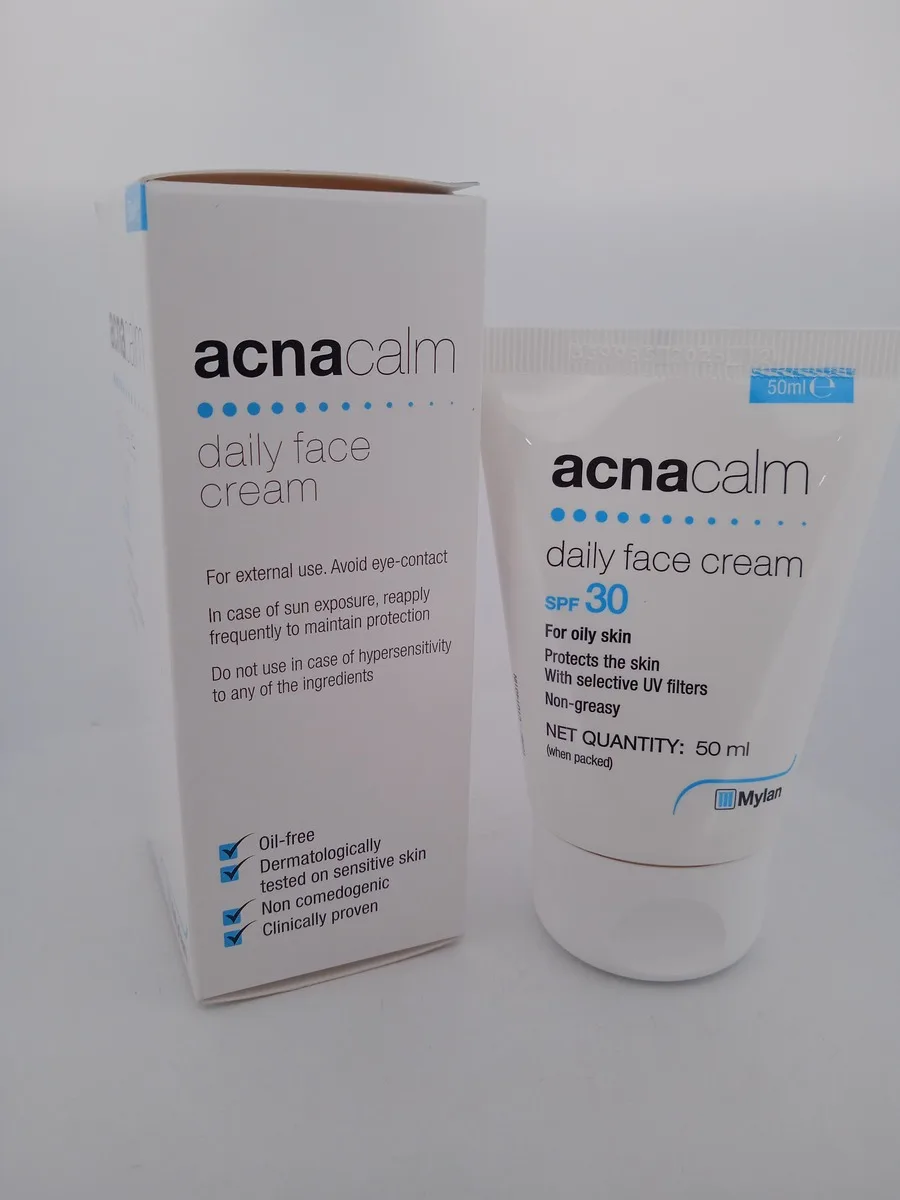 ACNACALM DAILY FACE CREAM - 1 TUBE OF 50ML - Image 2