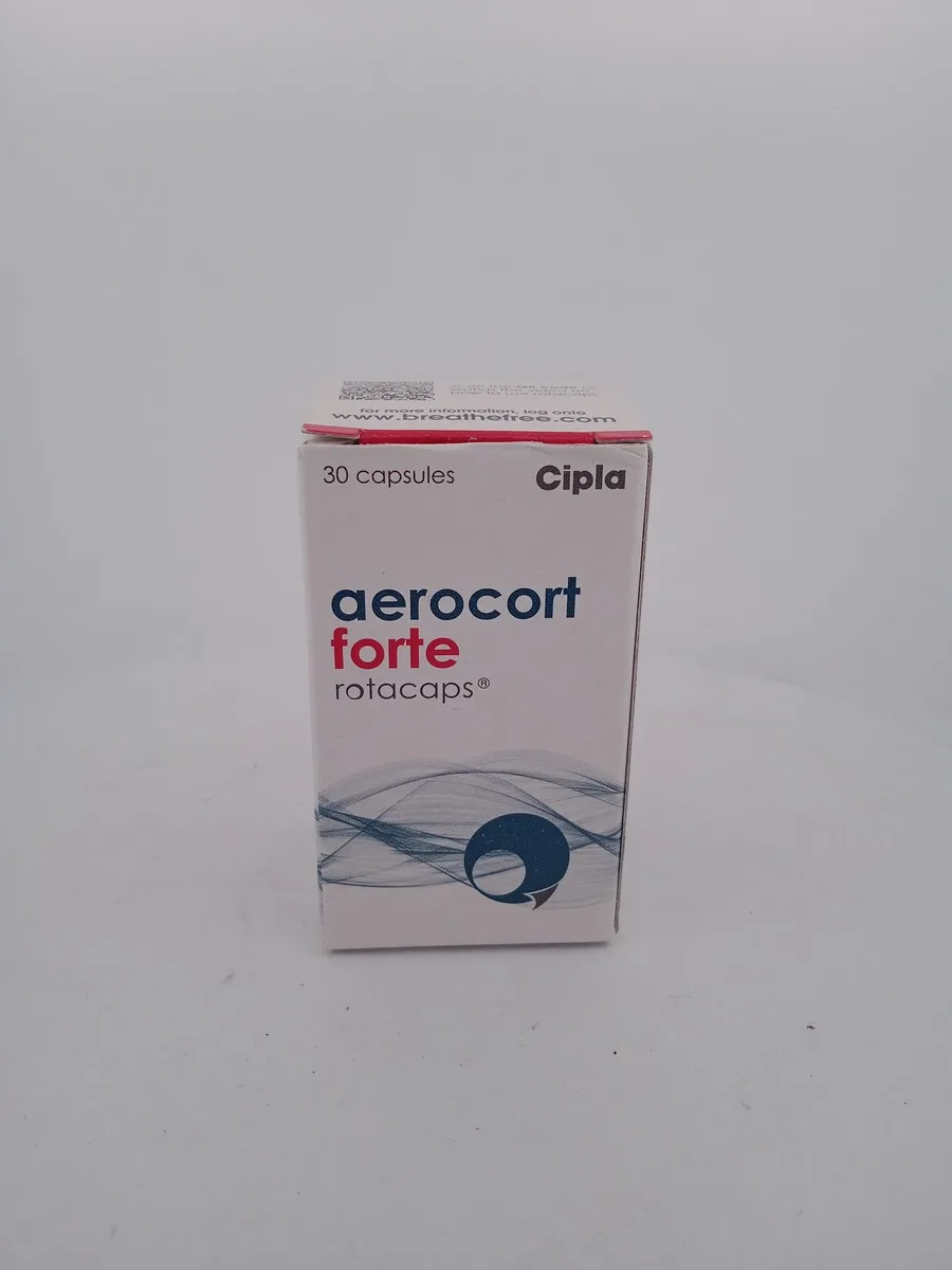 AEROCORT FORTE ROTACAPS - 1 BOTTLE OF 30 CAPSULE