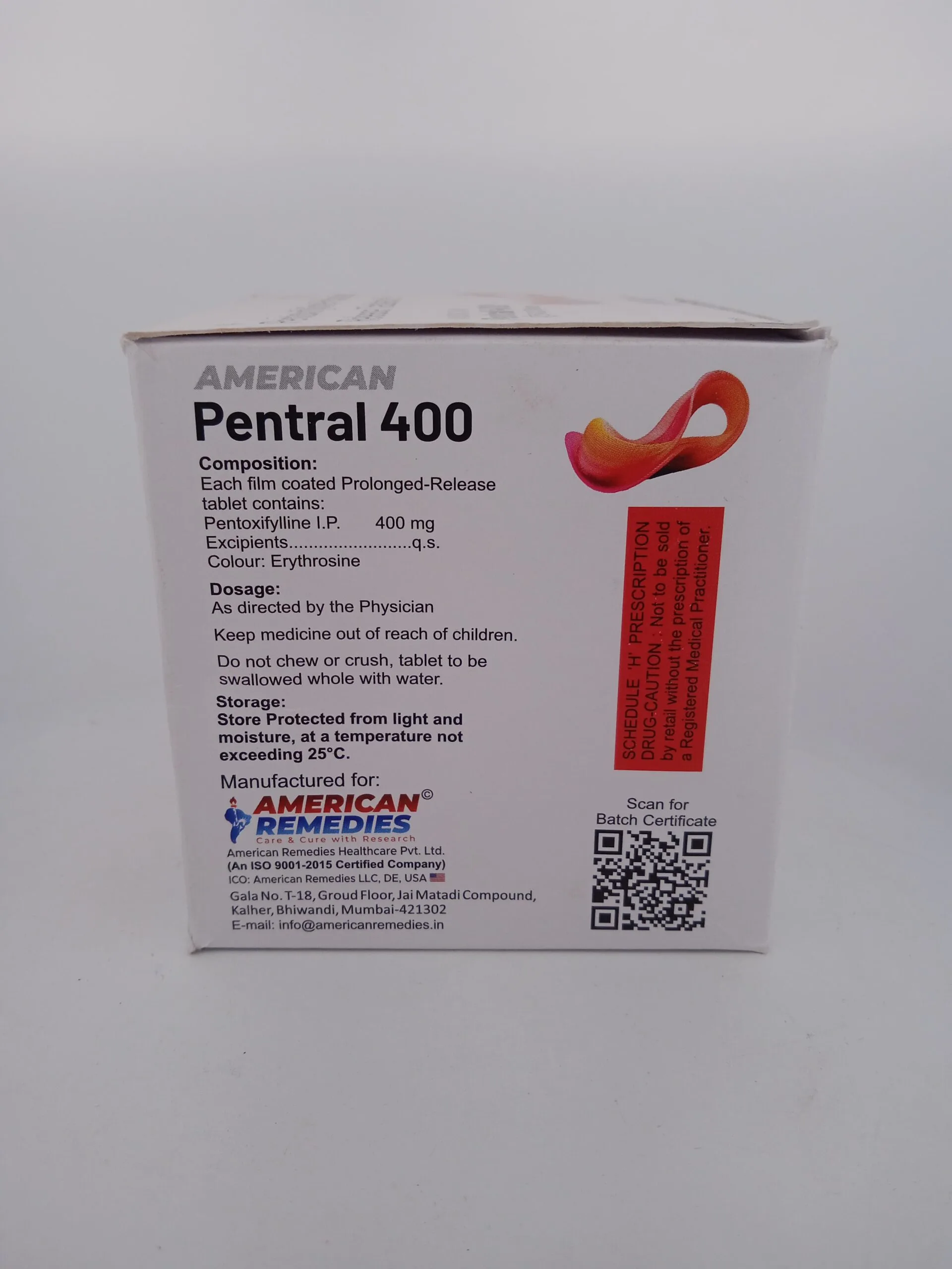 AMERICAN PENTRAL 400 - 15 TABLETS - Image 4