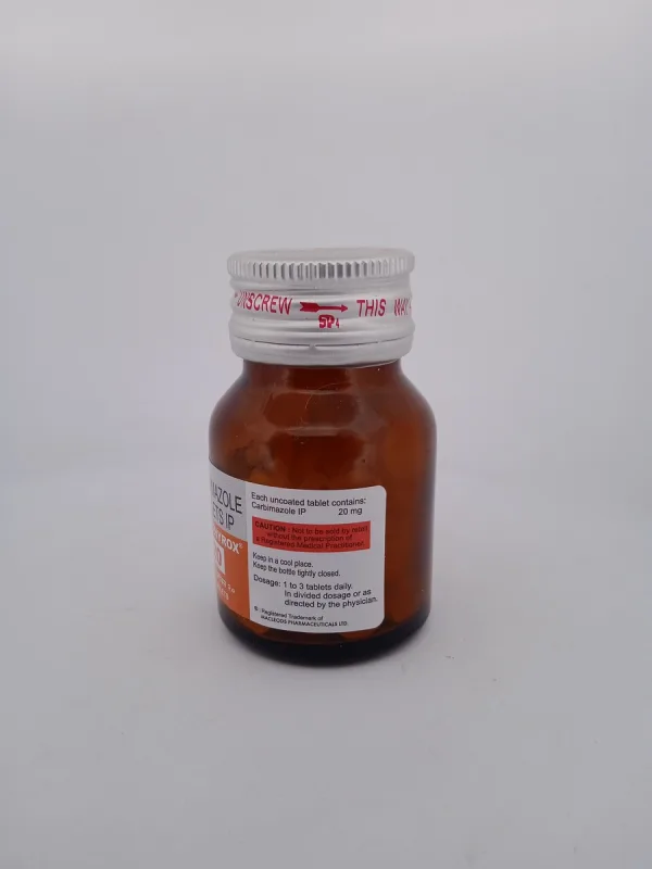 ANTI-THYROX 20 MG - 1 BOTTLE OF 100 TABLETS - Image 2