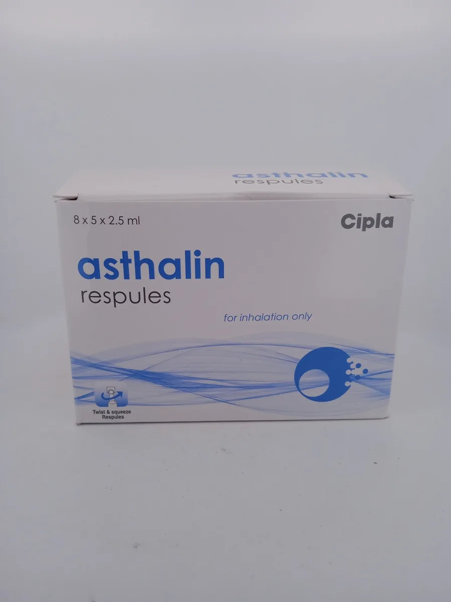 ASTHALIN 2.5 MG - 5 RESPULES OF 2.5ML