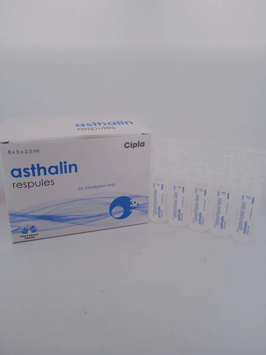 ASTHALIN 2.5 MG - 5 RESPULES OF 2.5ML - Image 2