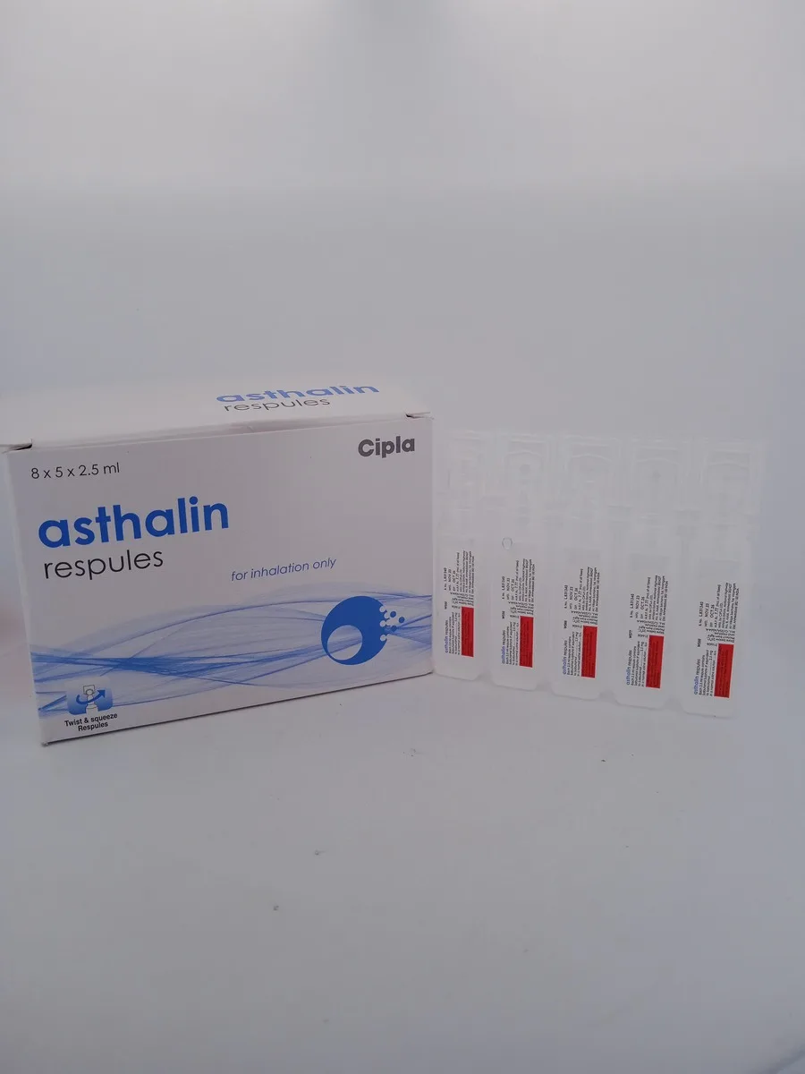 ASTHALIN 2.5 MG - 5 RESPULES OF 2.5ML - Image 3
