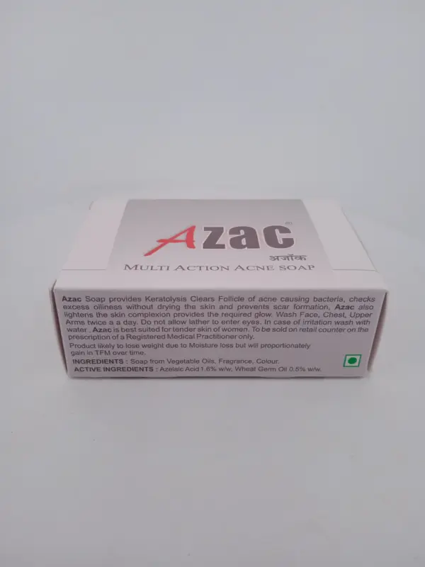 AZAC MULTI ACTION ACNE SOAP - 1 BAR 75gm - Aipctshop Clear Skin with ...