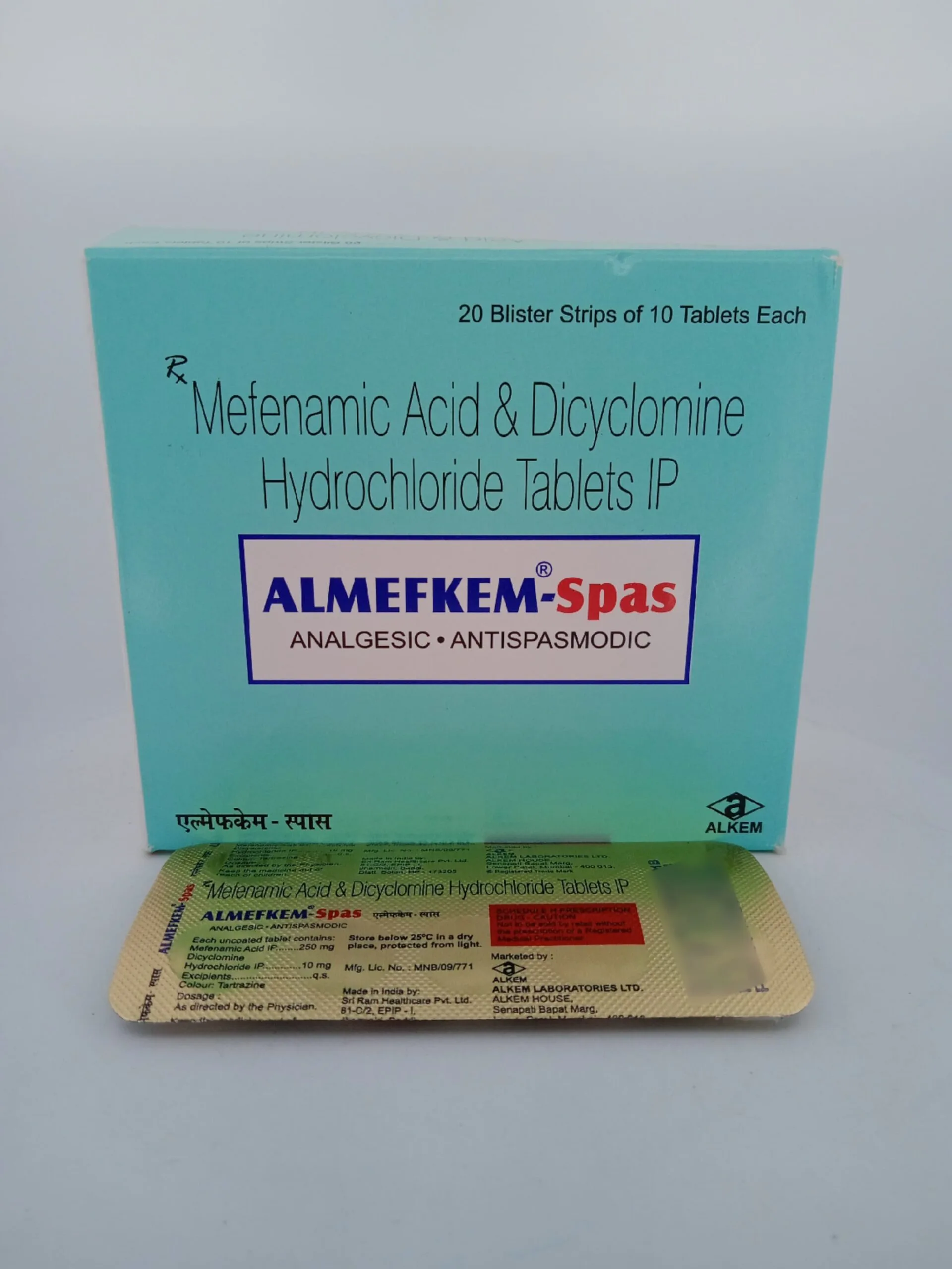 ALMEFKEM-SPAS - 10 TABLETS - Image 3