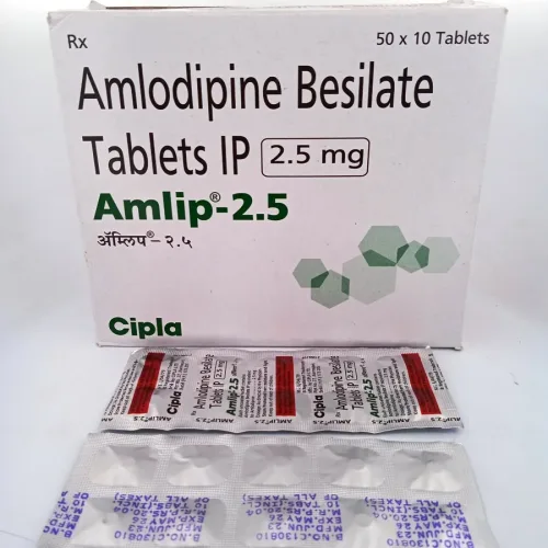 AMLIP 2.5 MG - 10 TABLETS