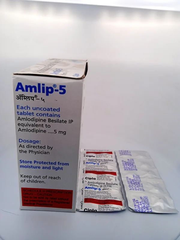 AMLIP 5 MG - 10 TABLETS - Image 2