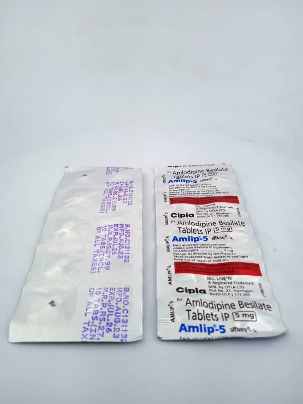 AMLIP 5 MG - 10 TABLETS - Image 4