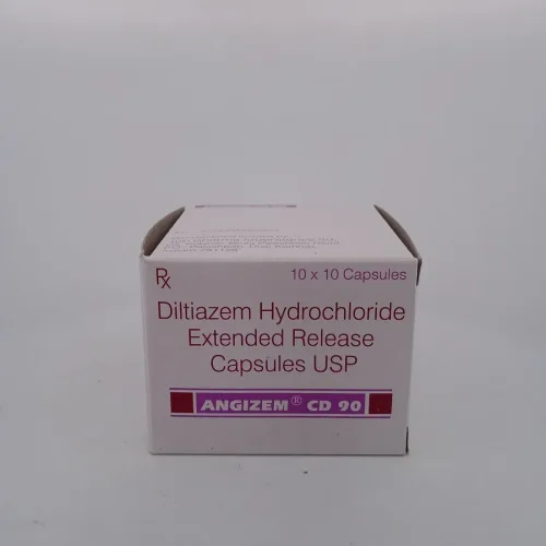 ANGIZEM CD 90 MG - 10 CAPSULES