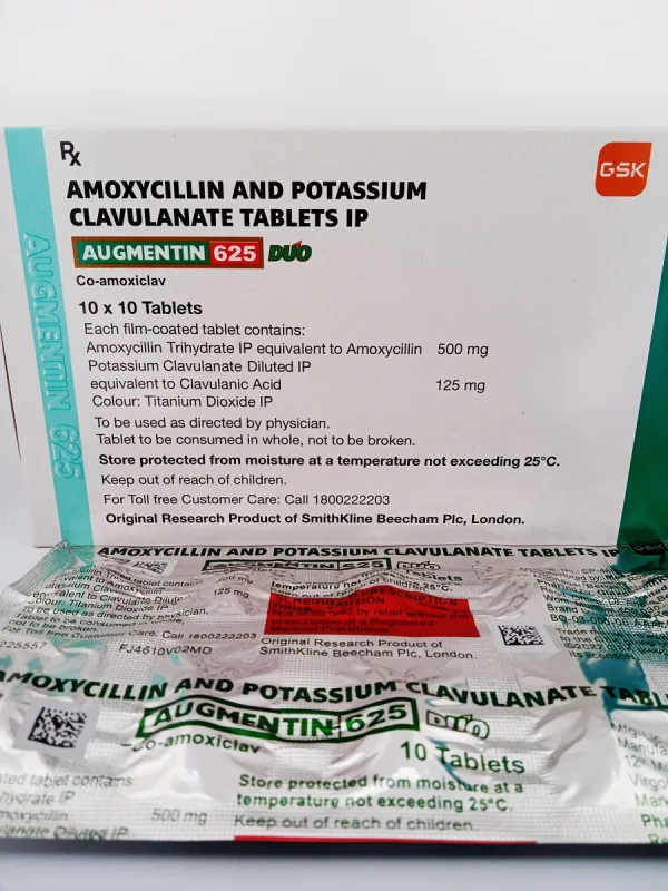 AUGMENTIN 625 MG DUO - 10 TABLETS - Image 2