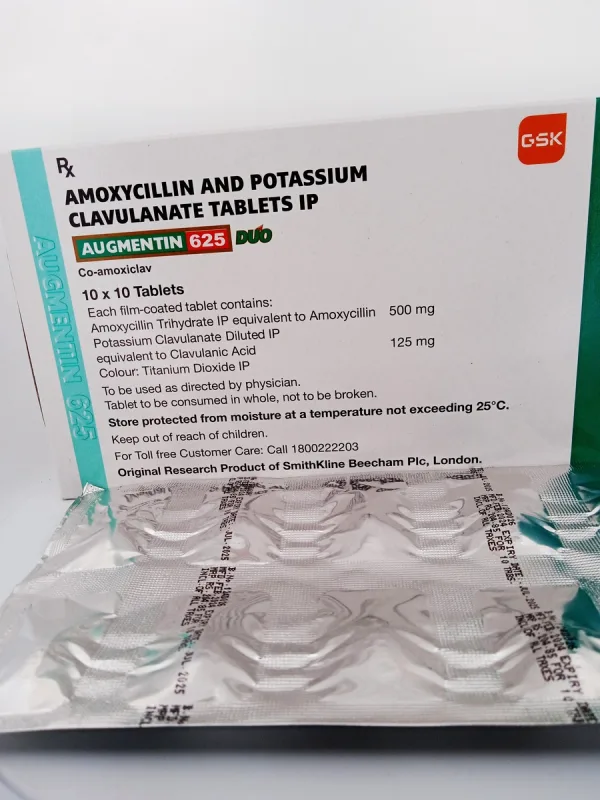 AUGMENTIN 625 MG DUO - 10 TABLETS - Image 4