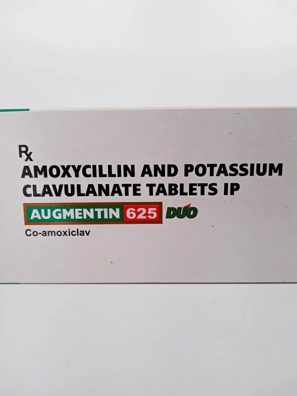 AUGMENTIN 625 MG DUO - 10 TABLETS