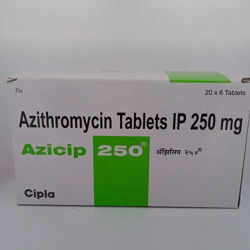 AZICIP 250 MG - 6 TABLET