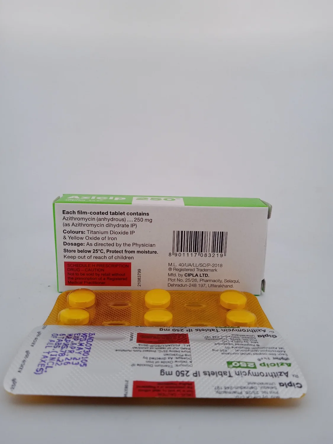 AZICIP 250 MG - 6 TABLET - Image 4