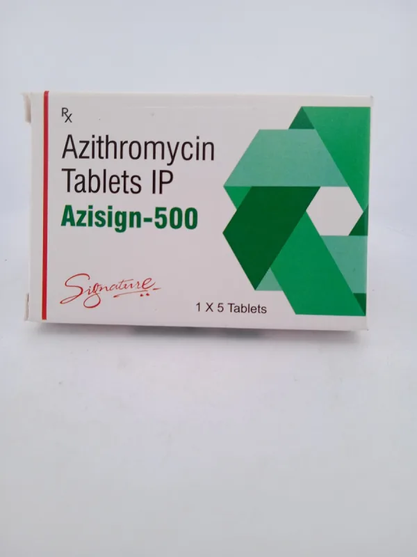 AZISIGN 500 MG - 5 TABLET