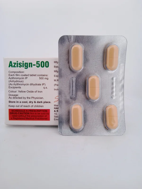 AZISIGN 500 MG - 5 TABLET - Image 4