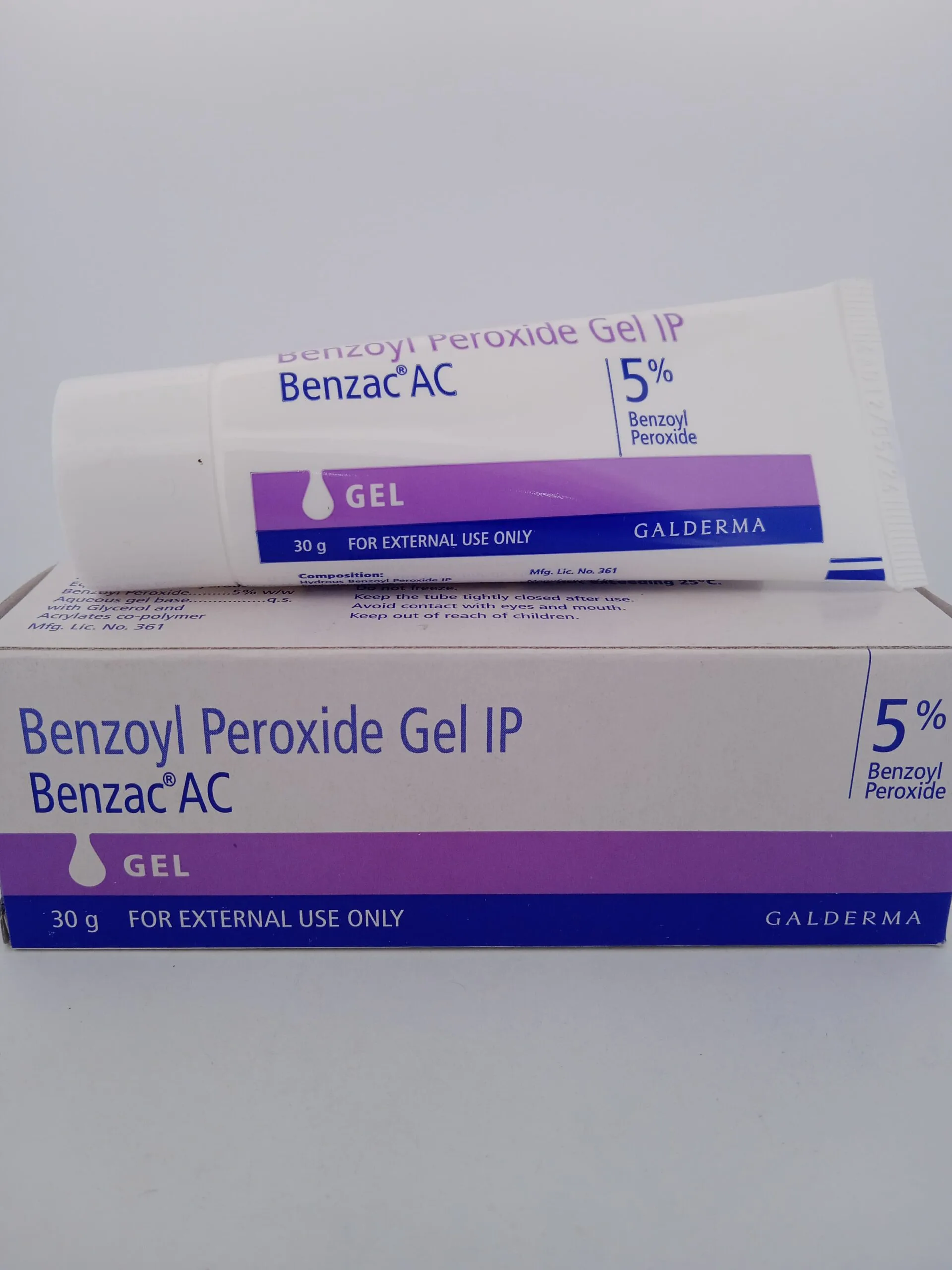 BENZAC AC 5% GEL - 1 TUBE OF 30gm - Image 2