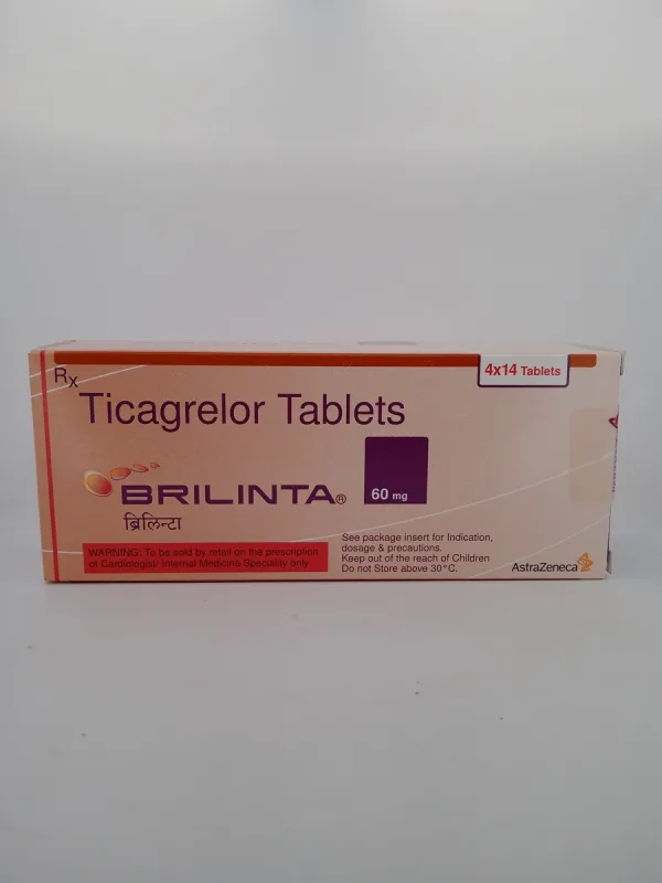 BRILINTA 60 MG - 14 TABLETS