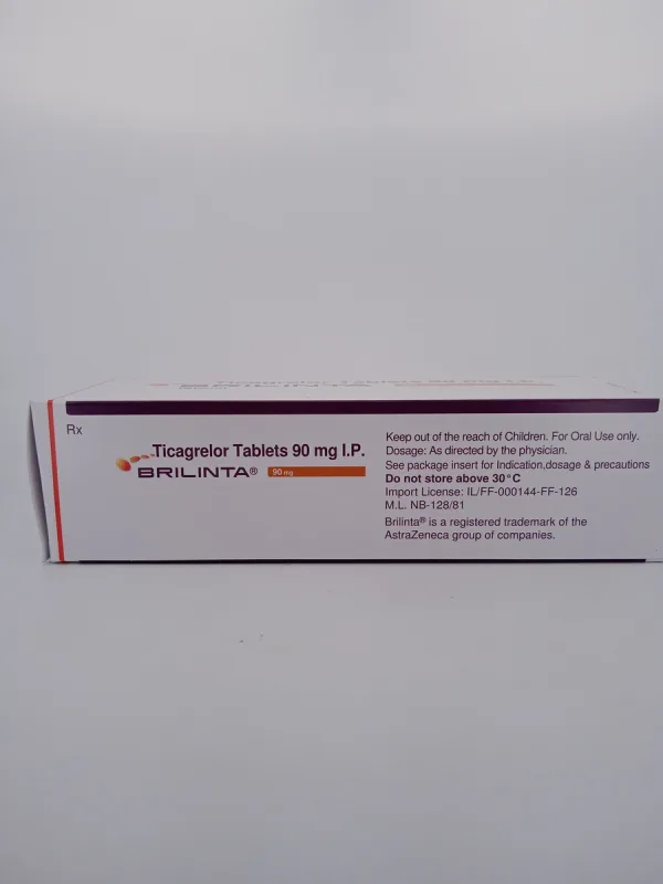 BRILINTA 90 MG - 14 TABLETS - Image 2