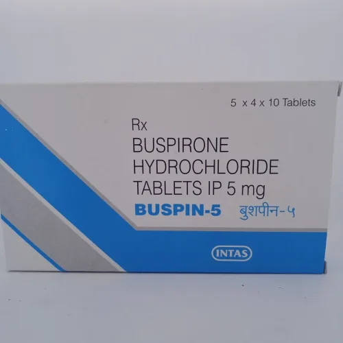 BUSPIN 5 MG - 10 TABLETS