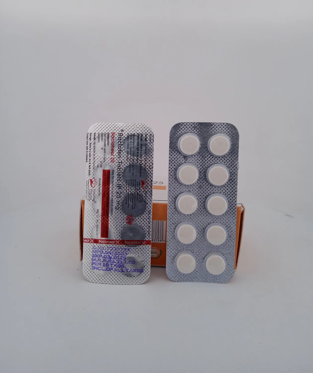 BACLOHEAL 25 MG - 10 TABLETS - Image 4