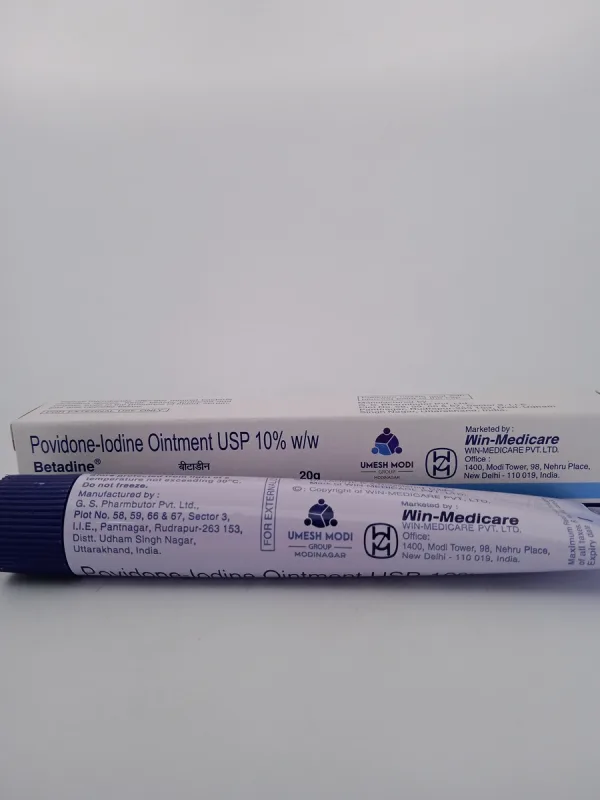 BETADINE 10% OINTMENT - 1 TUBE OF 20gm - Image 3