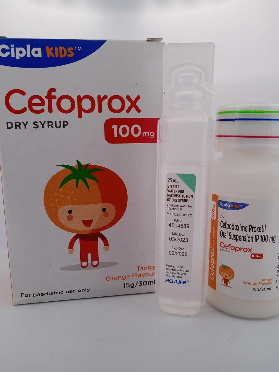 CEFOPROX DRY SYRUP 100 MG - 1 BOTTLE OF 15g/30ML - Image 2