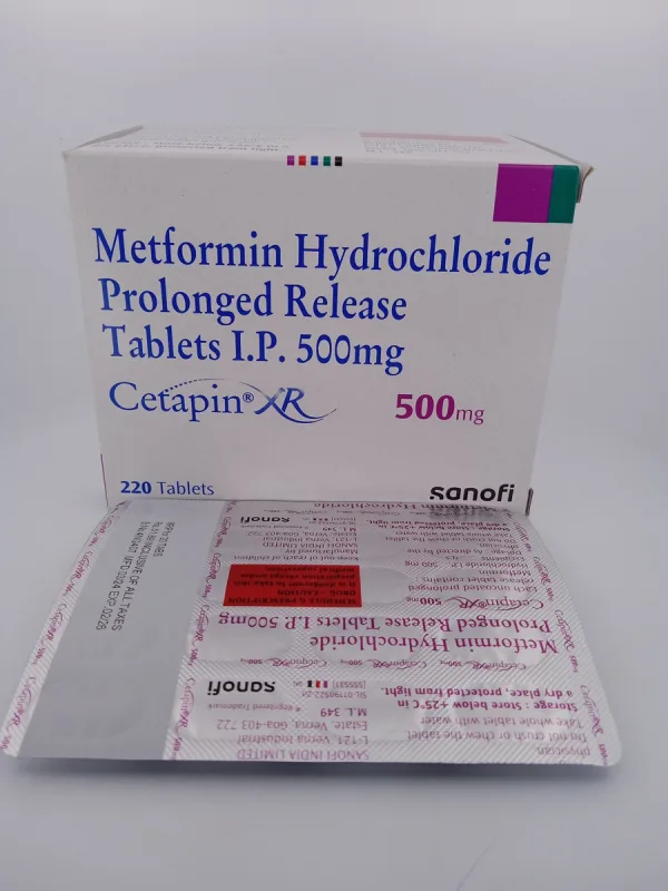 CETAPIN XR 500 MG - 20 TABLETS - Image 3