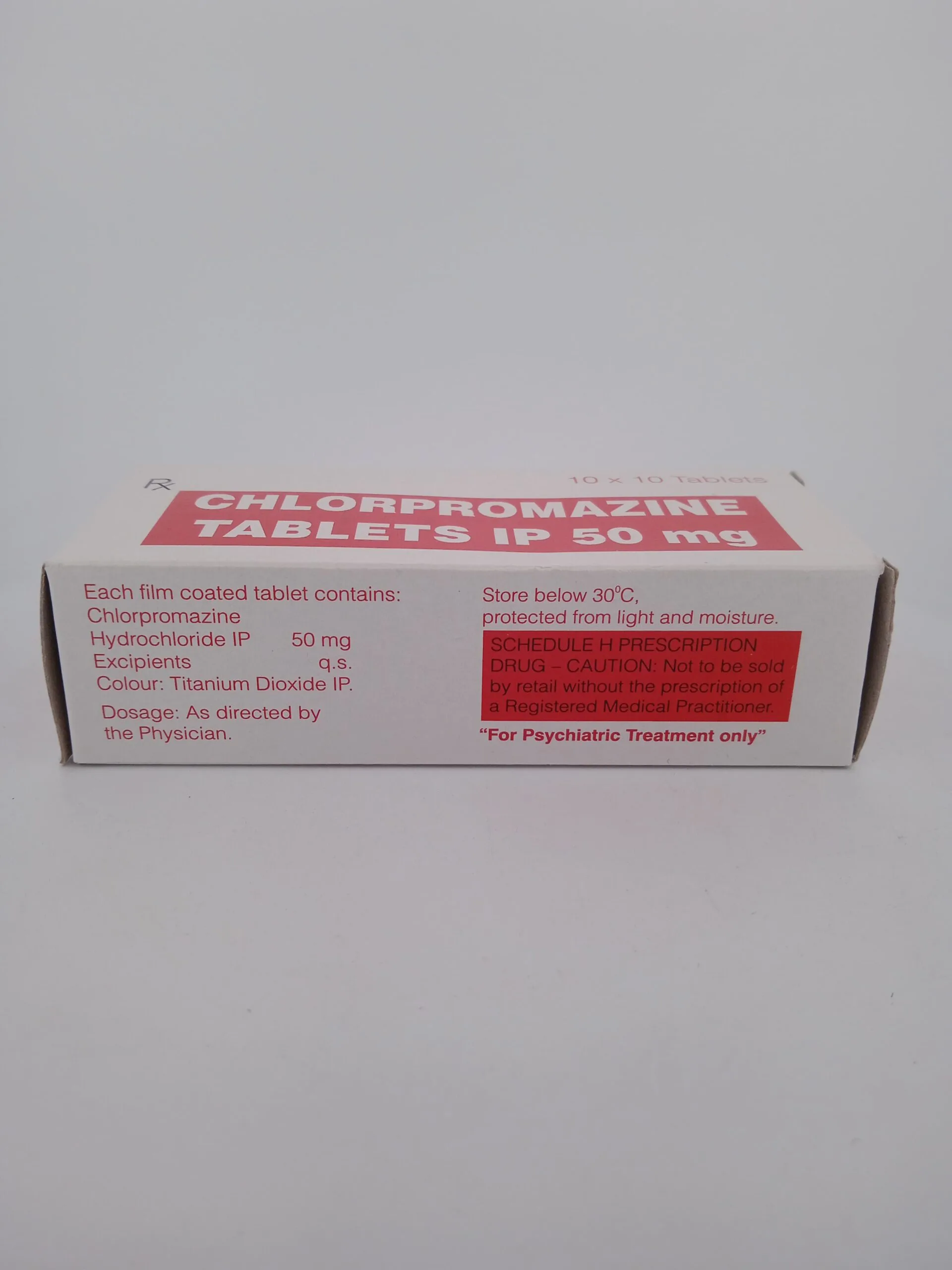 CHLORPROMAZINE 50 MG - 10 TABLETS - Image 4