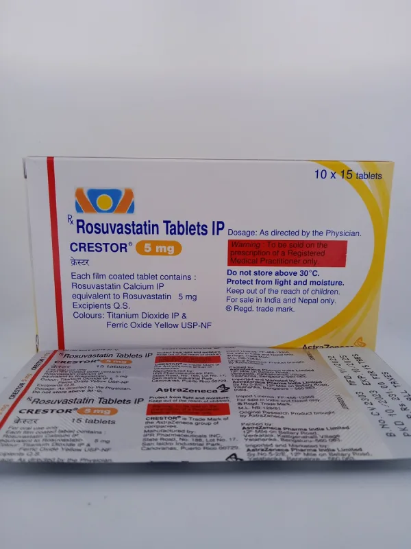 CRESTOR 5 MG - 15 TABLETS - Image 4