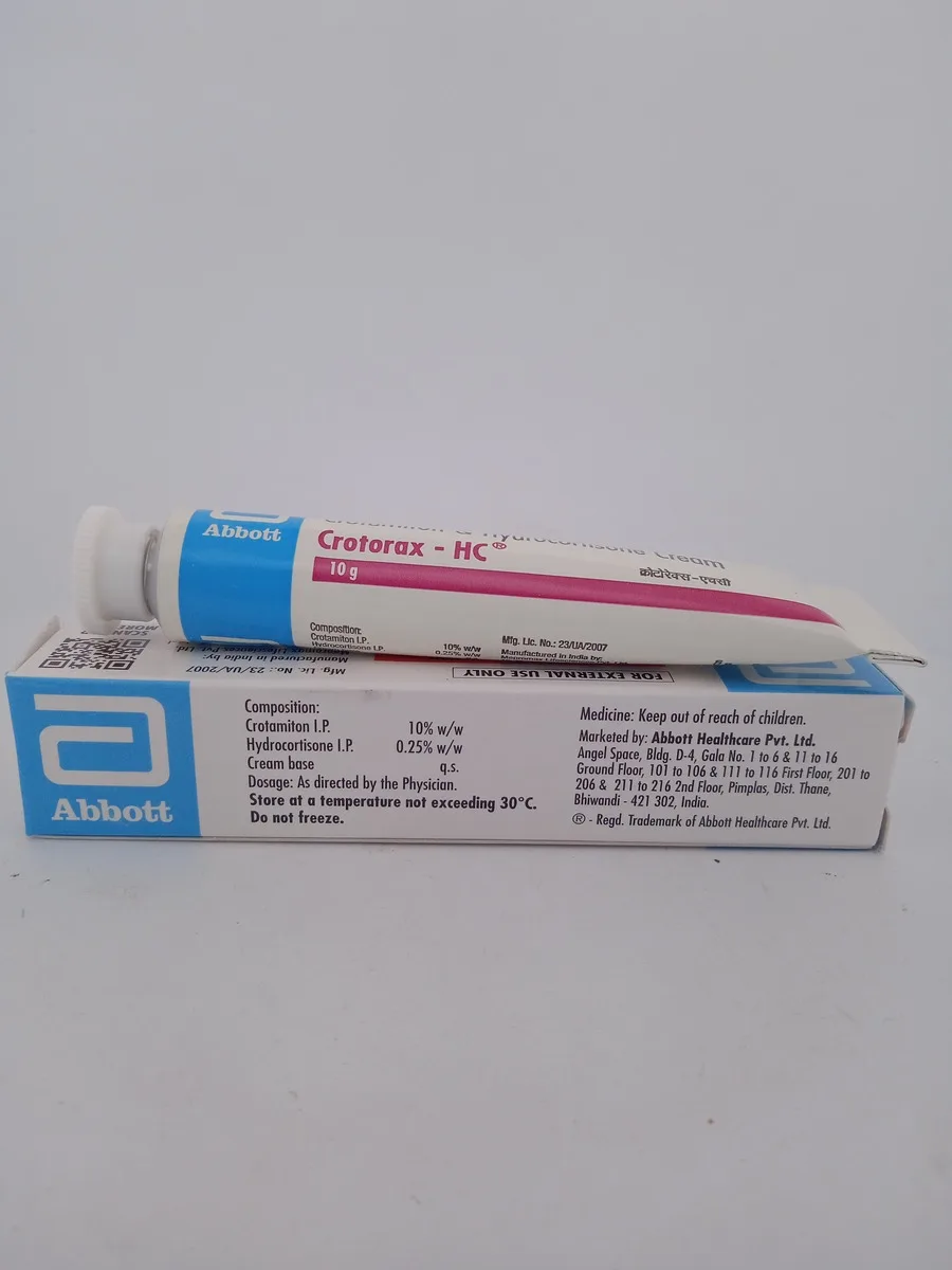 CROTORAX-HC CREAM - 1 TUBE OF 10g - Image 4